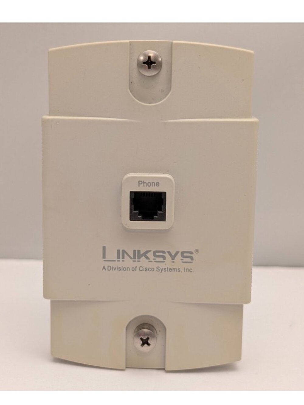 LINKSYS ADSL Wall-Mount HPNA Compatible Phone Filter | BA2WF ver. 2 | USED